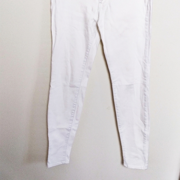 Bullhead White Low Rise Skinniest Skinny Jeans Size 3 Regular - Picture 3 of 10